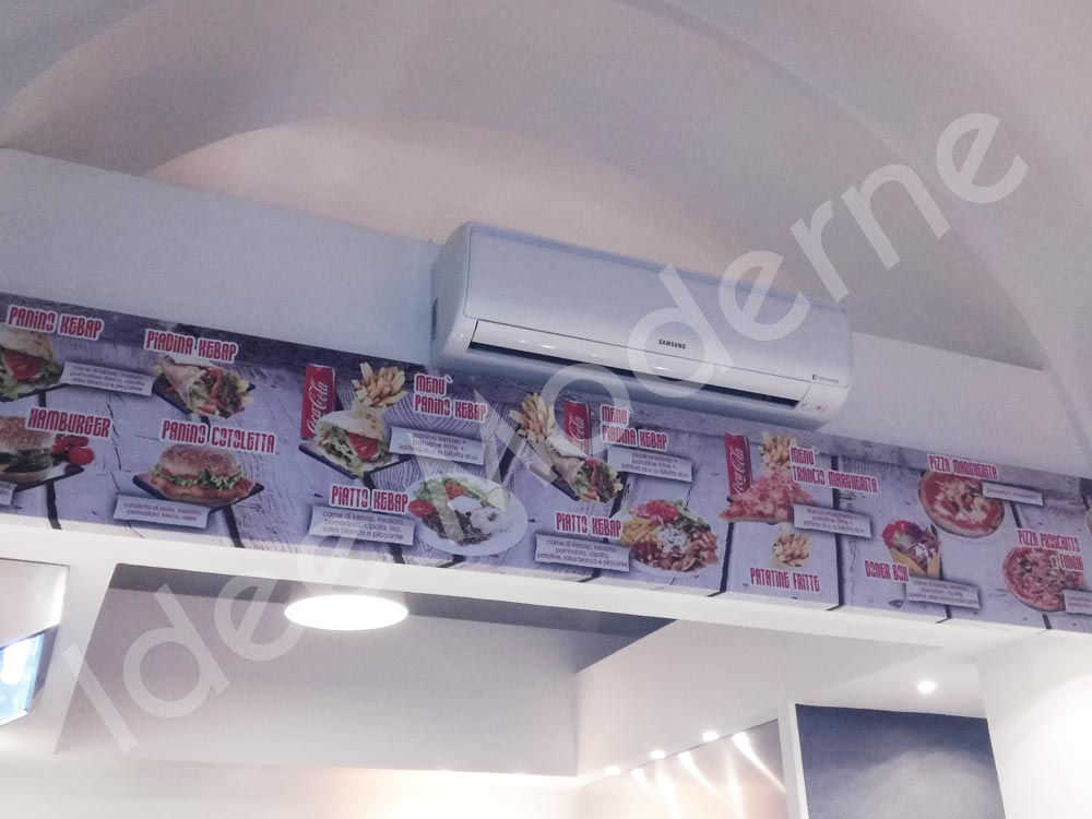 Insegna decorativa per interno negozio boutique Varese
