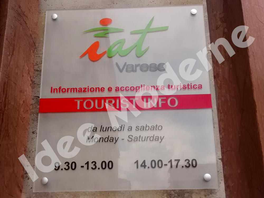 Targhe professionali per studi e uffici Varese Milano